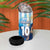 Custom Argentina Football 4 in 1 Can Cooler Tumbler La Albiceleste Marble Sky Version