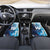 Custom Argentina Football Car Mats La Albiceleste Marble Sky Version