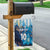 Custom Argentina Football Garden Flag La Albiceleste Marble Sky Version