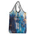 Custom Argentina Football Grocery Bag La Albiceleste Marble Sky Version