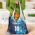 Custom Argentina Football Grocery Bag La Albiceleste Marble Sky Version