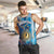 Custom Argentina Football Men Tank Top La Albiceleste Marble Sky Version