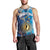 Custom Argentina Football Men Tank Top La Albiceleste Marble Sky Version