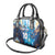 Custom Argentina Football Shoulder Handbag La Albiceleste Marble Sky Version
