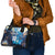 Custom Argentina Football Shoulder Handbag La Albiceleste Marble Sky Version