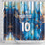 Custom Argentina Football Shower Curtain La Albiceleste Marble Sky Version