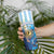 Custom Argentina Football Skinny Tumbler La Albiceleste Marble Sky Version
