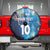 Custom Argentina Football Spare Tire Cover La Albiceleste Marble Sky Version