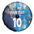 Custom Argentina Football Spare Tire Cover La Albiceleste Marble Sky Version