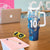 Custom Argentina Football Tumbler With Handle La Albiceleste Marble Sky Version