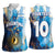 Custom Argentina Football Women Sleeveless Polo Shirt La Albiceleste Marble Sky Version