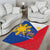 Philippines Independence Day Area Rug Araw ng Kalayaan Polynesian Sun and YAKAN Pattern