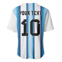 Custom Argentina Football Baseball Jersey Blokecore-La Albiceleste with Japanese Culture Embroidery Effect