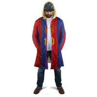 Custom Spain Football Cloak Blaugrana Mosaic-Inspired Barcelona Architecture