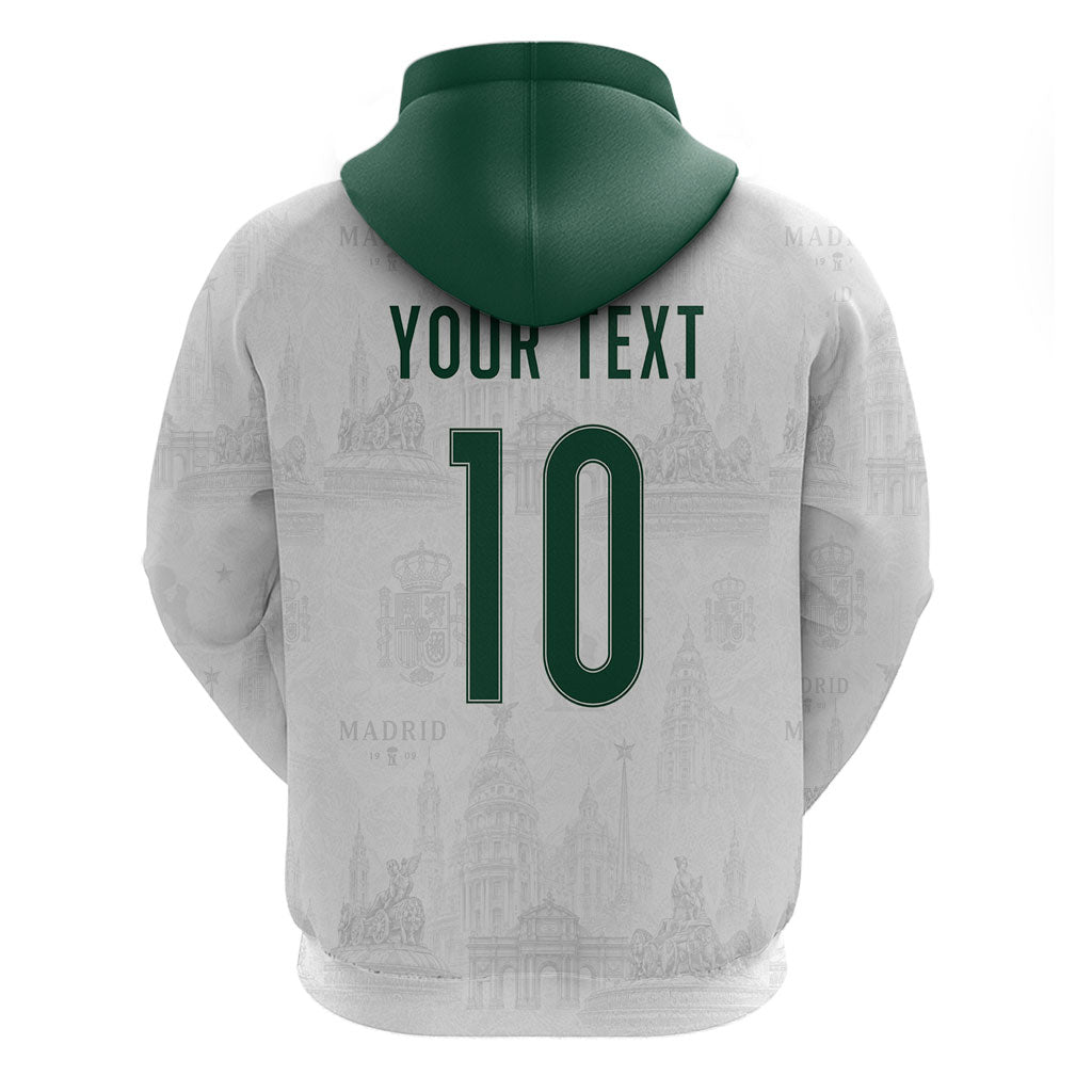 Custom Spain Football Hoodie Royal Madrid-Hala Espana