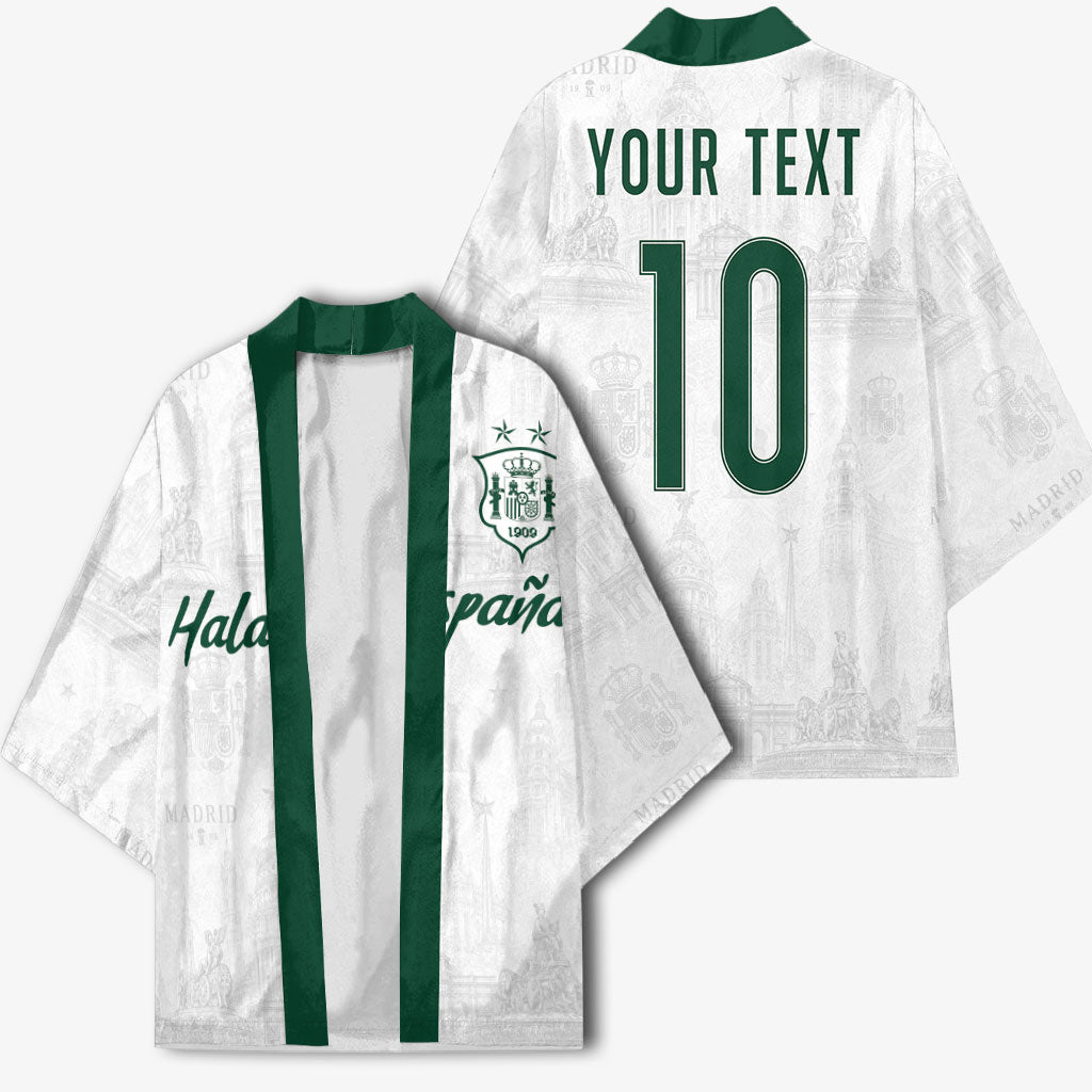 Custom Spain Football Kimono Royal Madrid-Hala Espana