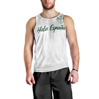 Custom Spain Football Men Tank Top Royal Madrid-Hala Espana