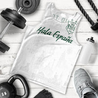 Custom Spain Football Men Tank Top Royal Madrid-Hala Espana