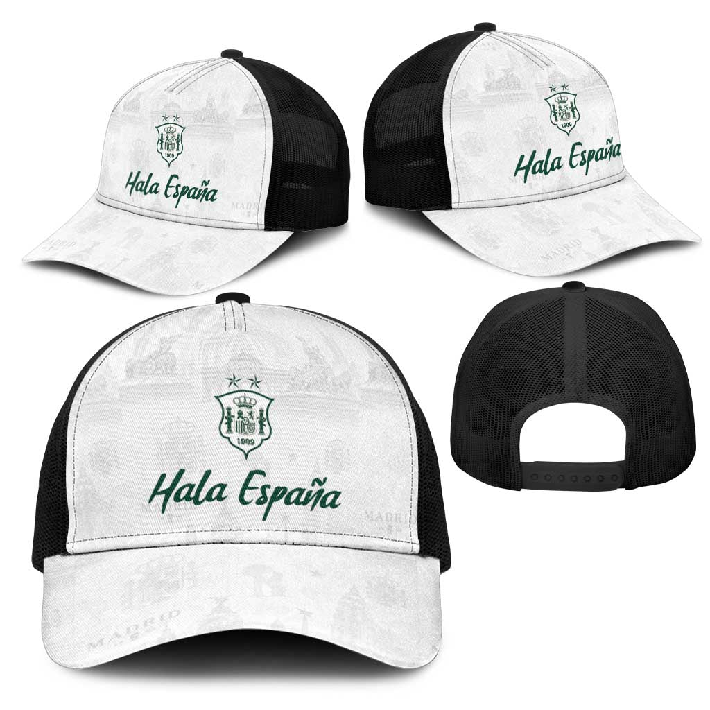 Spain Football Mesh Trucker Cap Royal Madrid-Hala Espana
