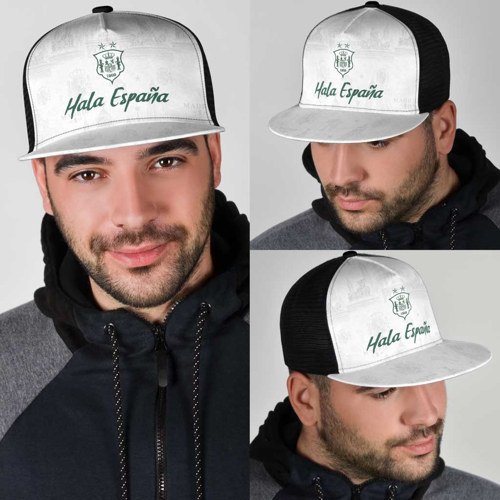 Spain Football Mesh Trucker Cap Royal Madrid-Hala Espana