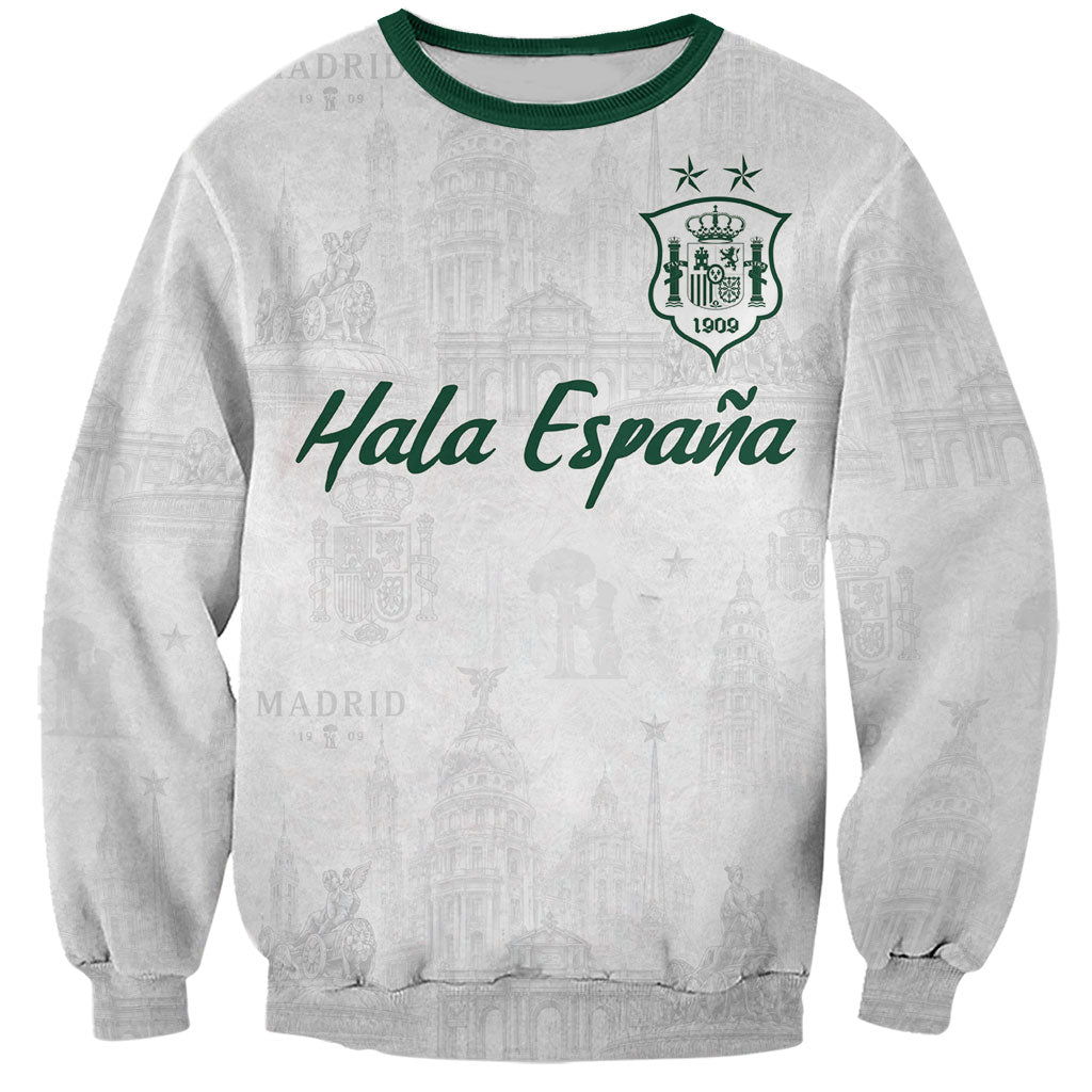 Custom Spain Football Sweatshirt Royal Madrid-Hala Espana