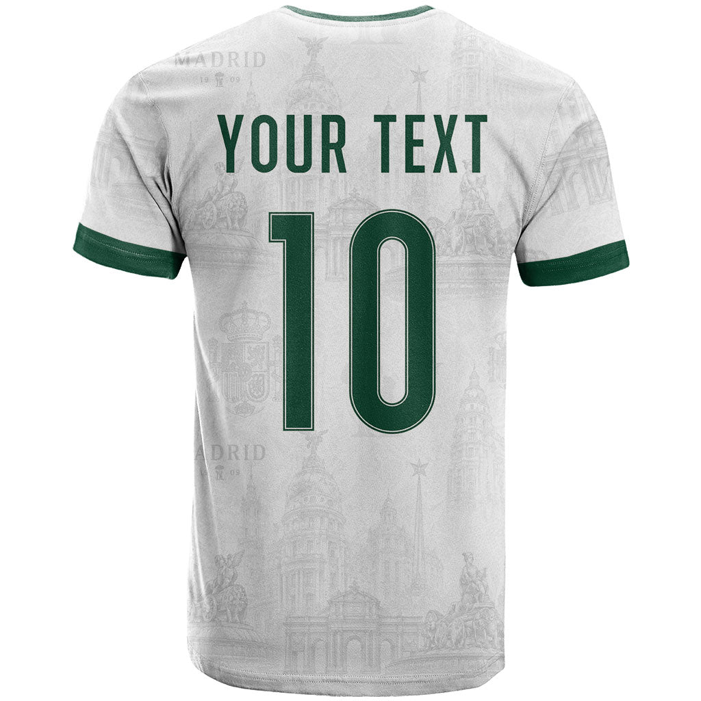 Custom Spain Football T Shirt Royal Madrid-Hala Espana