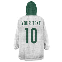 Custom Spain Football Wearable Blanket Hoodie Royal Madrid-Hala Espana
