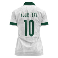 Custom Spain Football Women Polo Shirt Royal Madrid-Hala Espana