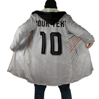 Custom Japan Football Cloak Traditional Japanese Waves Rainbow Sashiko Effect