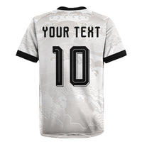 Custom Japan Football Rugby Jersey Traditional Japanese Waves Rainbow Sashiko Effect