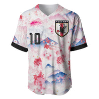 Custom Japan Football Baseball Jersey Cherry Blossom Mount Fuji Asian Dragon Graphic