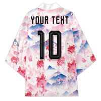 Custom Japan Football Kimono Cherry Blossom Mount Fuji Asian Dragon Graphic