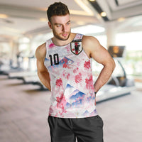 Custom Japan Football Men Tank Top Cherry Blossom Mount Fuji Asian Dragon Graphic