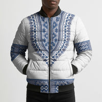 Cape Verde Bomber Puffer Jacket Pano di Terra Dashiki Style