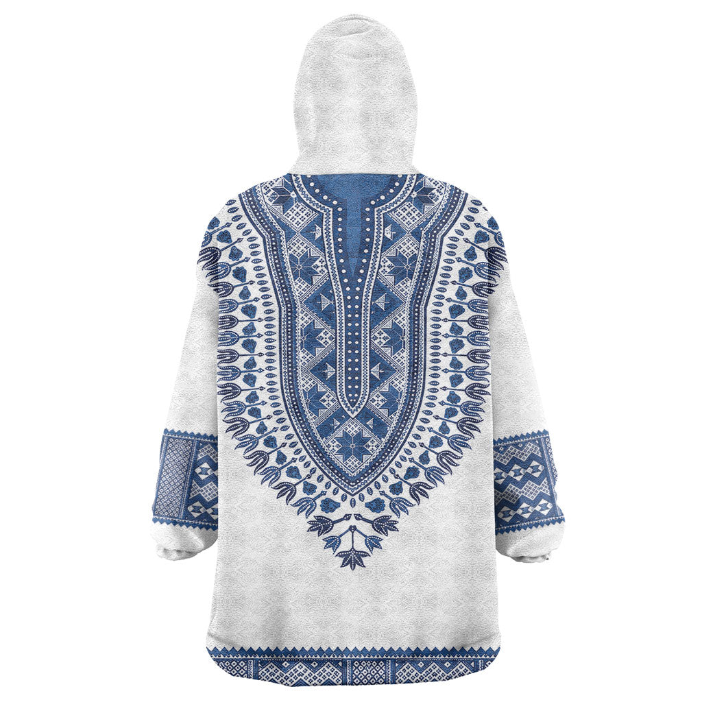 Cape Verde Kid Wearable Blanket Hoodie Pano di Terra Dashiki Style