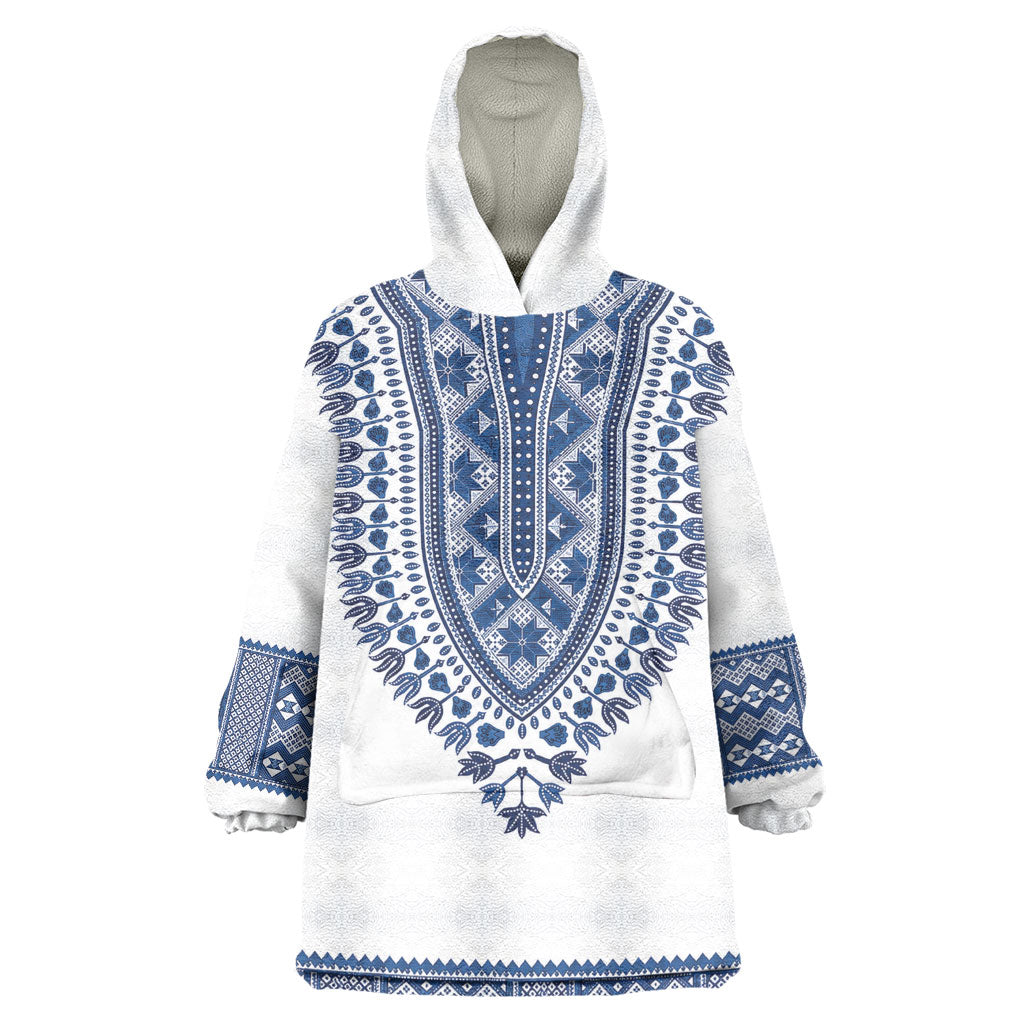 Cape Verde Wearable Blanket Hoodie Pano di Terra Dashiki Style