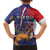 Personalised Croatia Independence Day Family Matching Short Sleeve Bodycon Dress and Hawaiian Shirt Sretan Dan nezavisnosti With Kuna Zlatica and Perunika - Wonder Print Shop