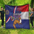 Personalised Croatia Independence Day Quilt Sretan Dan nezavisnosti With Kuna Zlatica and Perunika - Wonder Print Shop