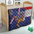 Personalised Croatia Independence Day Quilt Sretan Dan nezavisnosti With Kuna Zlatica and Perunika - Wonder Print Shop