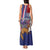 Personalised Croatia Independence Day Tank Maxi Dress Sretan Dan nezavisnosti With Kuna Zlatica and Perunika - Wonder Print Shop