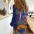 Personalised Croatia Independence Day Women Casual Shirt Sretan Dan nezavisnosti With Kuna Zlatica and Perunika - Wonder Print Shop