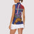 Personalised Croatia Independence Day Women Sleeveless Polo Shirt Sretan Dan nezavisnosti With Kuna Zlatica and Perunika - Wonder Print Shop