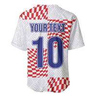 Custom Croatia Football Champion 2024 Baseball Jersey - Wonder Print Shop