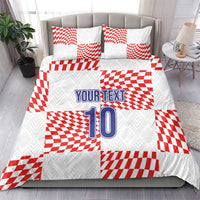Custom Croatia Football Champion 2024 Bedding Set - Wonder Print Shop