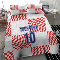 Custom Croatia Football Champion 2024 Bedding Set - Wonder Print Shop