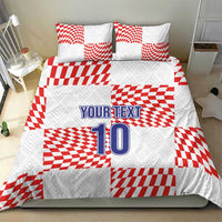 Custom Croatia Football Champion 2024 Bedding Set - Wonder Print Shop