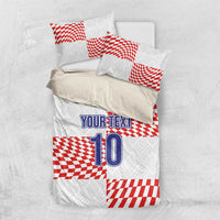 Custom Croatia Football Champion 2024 Bedding Set - Wonder Print Shop