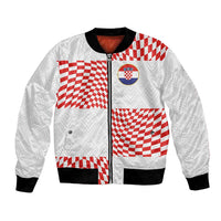 Custom Croatia Football Champion 2024 Bomber Jacket - Wonder Print Shop