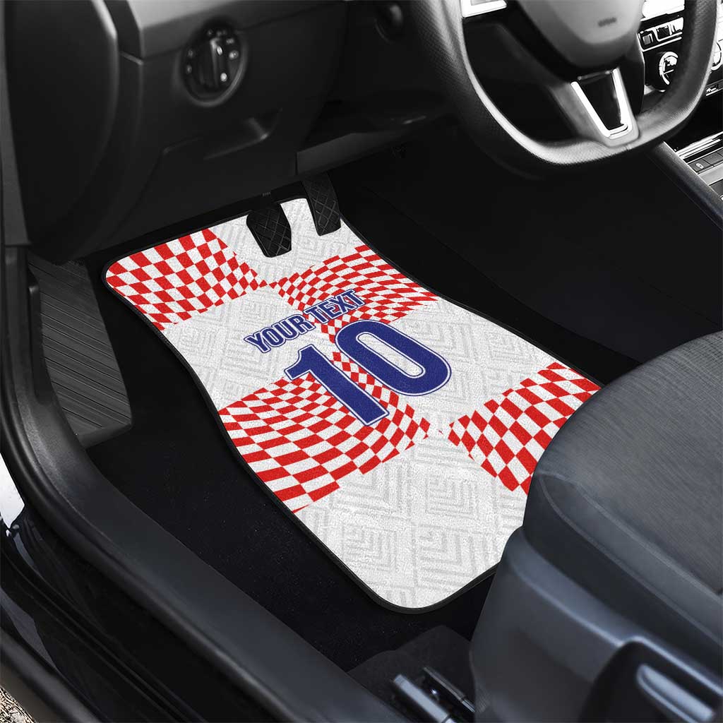 Custom Croatia Football Champion 2024 Car Mats - Wonder Print Shop