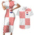 Custom Croatia Football Champion 2024 Couples Matching Short Sleeve Bodycon Dress and Hawaiian Shirt - Wonder Print Shop
